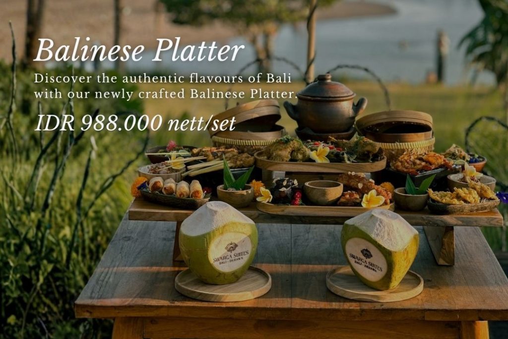 Balinese Platter at Ketumbar Bistro & Bar in Canggu